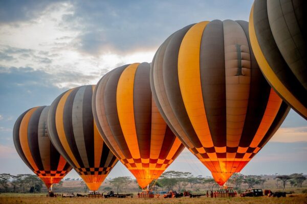 Hot Air Balloon in Queen Elizabeth