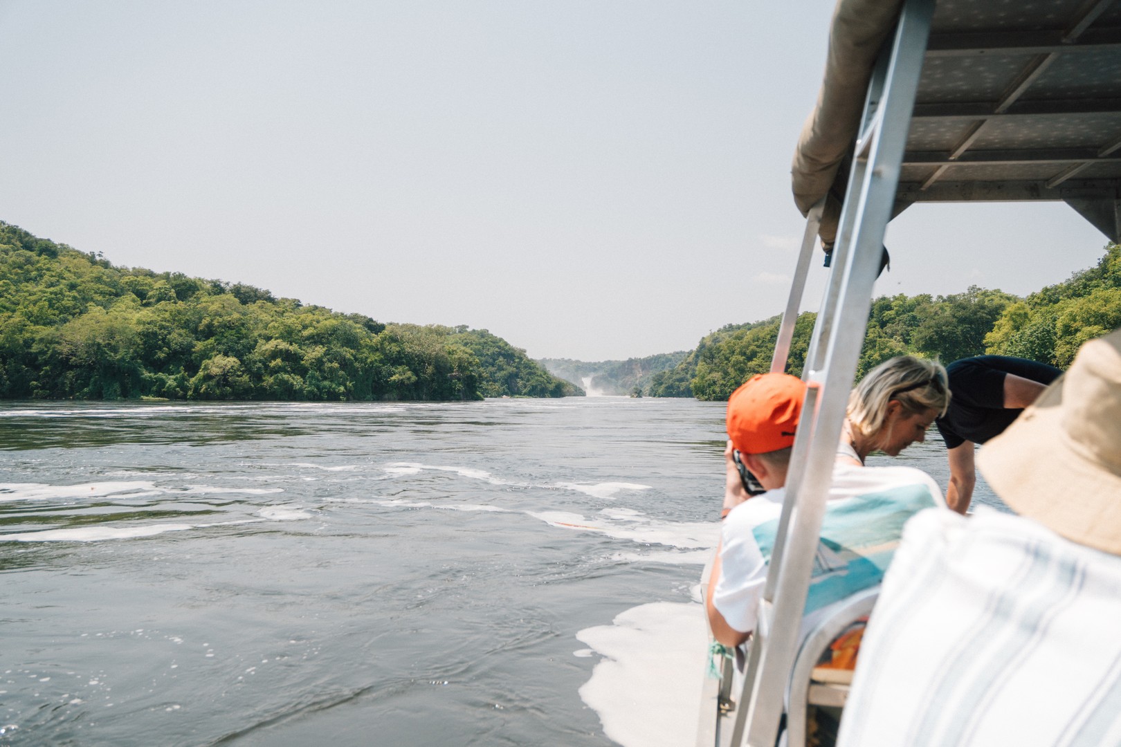Boat Cruise on the Bottom of the Falls/ Murchison Falls 